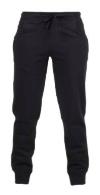 ST425 Ladies Slim Cuffed Jog Pants Black colour image